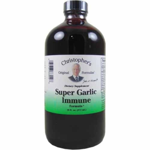 Dr. Christophers Super Garlic Immune Syrup, 16 Oz
